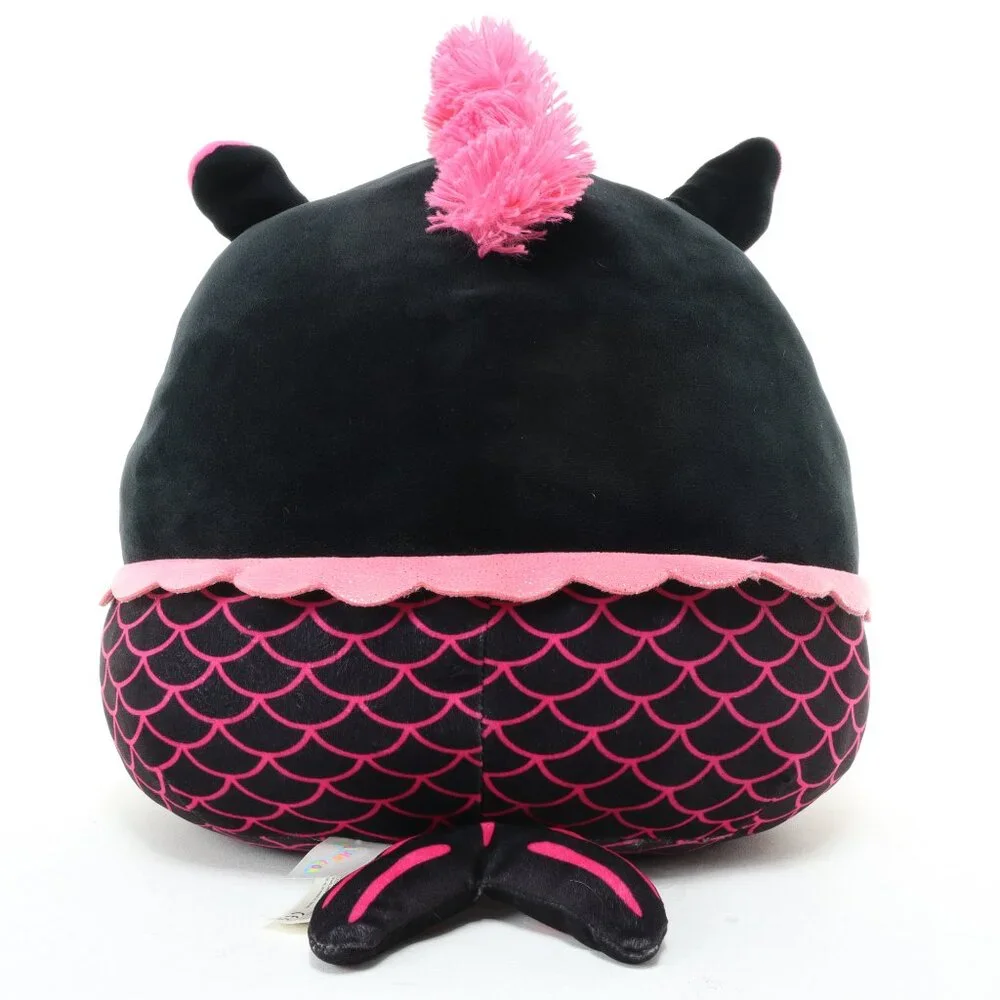 Squishmallows Kellytoy Plush Geli Halloween Skeleton Unicorn Mermaid 12 inch - Picture 4 of 8